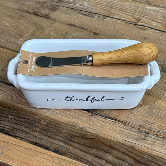 Mud Pie THANKFUL Mini Loaf Set - Picture 1 of 3